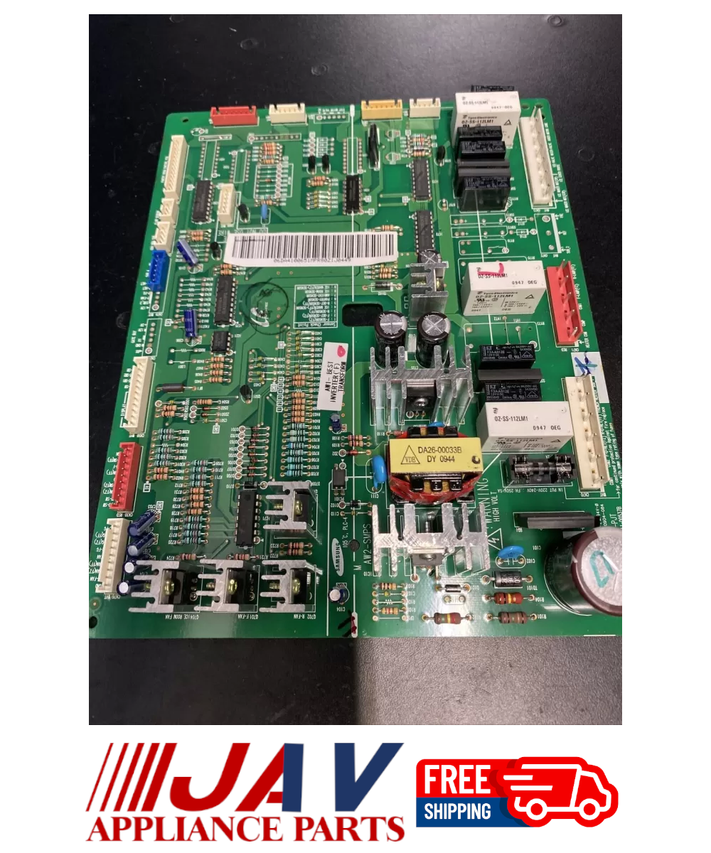  Samsung Refrigerator Main Control Board INVREF# 1700