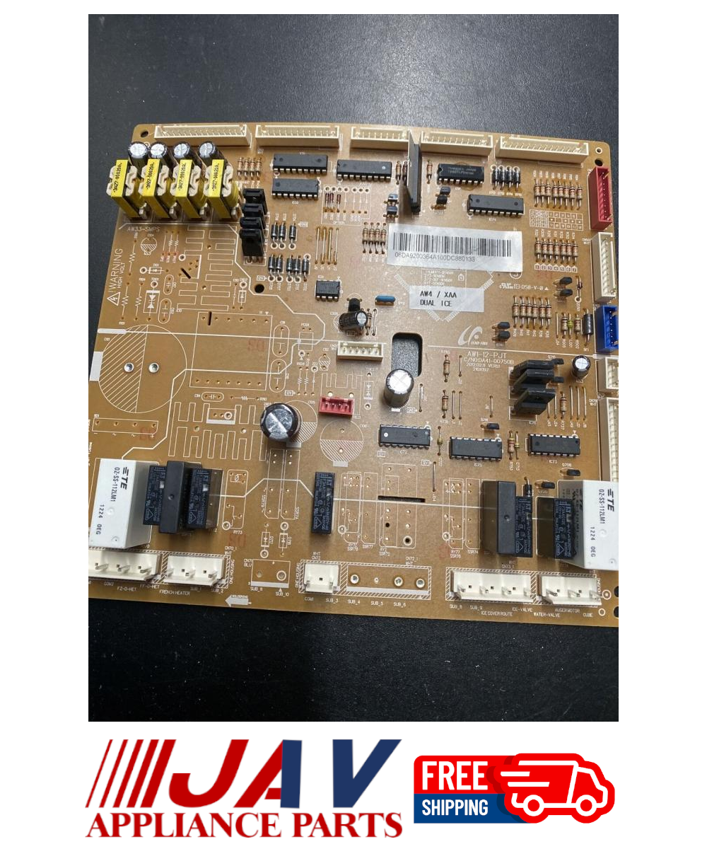  Samsung Refrigerator Control Board INVREF# 2048