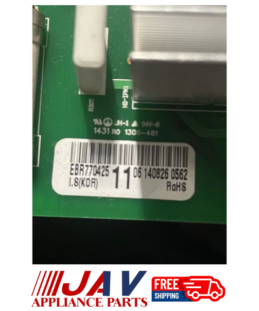  LG Refrigerator Electronic Control Board Pn: INVREF# 1806